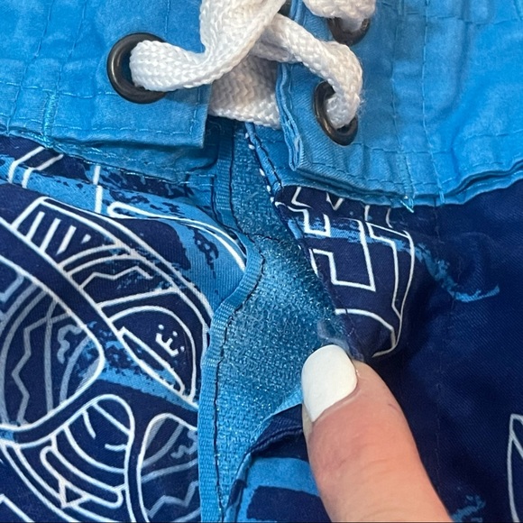 Bud Light Men’s Blue Swimming Trunks with Built in Mesh Briefs Size XL - Picture 5 of 9